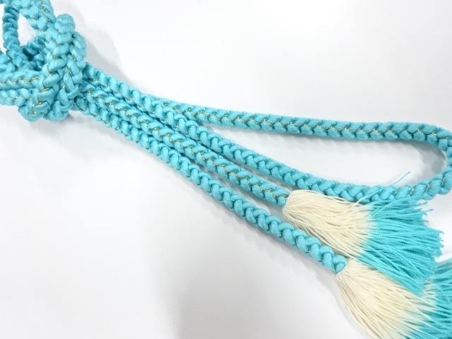 正絹　手組帯締め